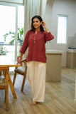 Women Airy Linen Short Kurta