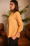 Women Viscose Pleated Top