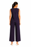 Women Viscose Sleeve Less Cord Set