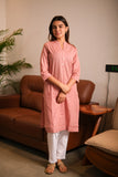 Women Airy Linen Long Kurta