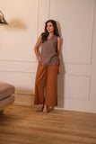 V Neck Sleeveless Top