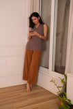 V Neck Sleeveless Top