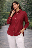 Women Airy Linen Shirt