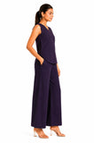 Women Viscose Sleeve Less Cord Set