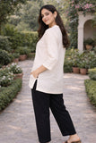Women Airy Linen Short Kurta