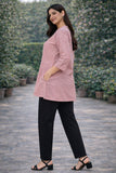Women Airy Linen Short Kurta